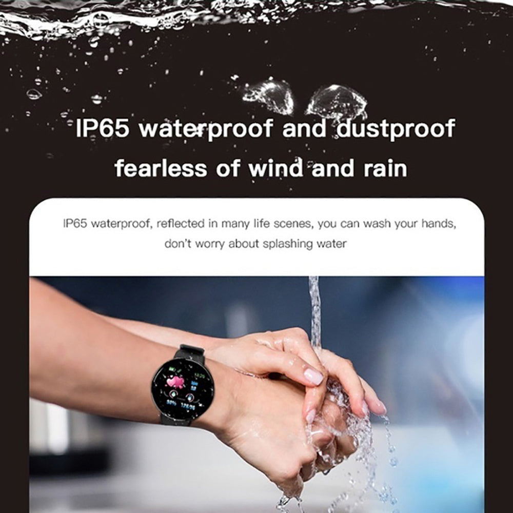 Smartwatch With Blood Pressure, Heart Rate Monitor, Pedometer And Sport Tracker
