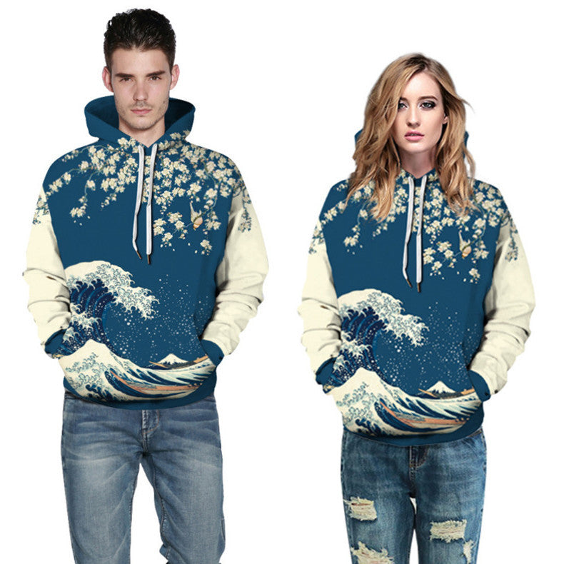 Incredible New Digital 3d Printing Hooded Jacket - A Trust Market