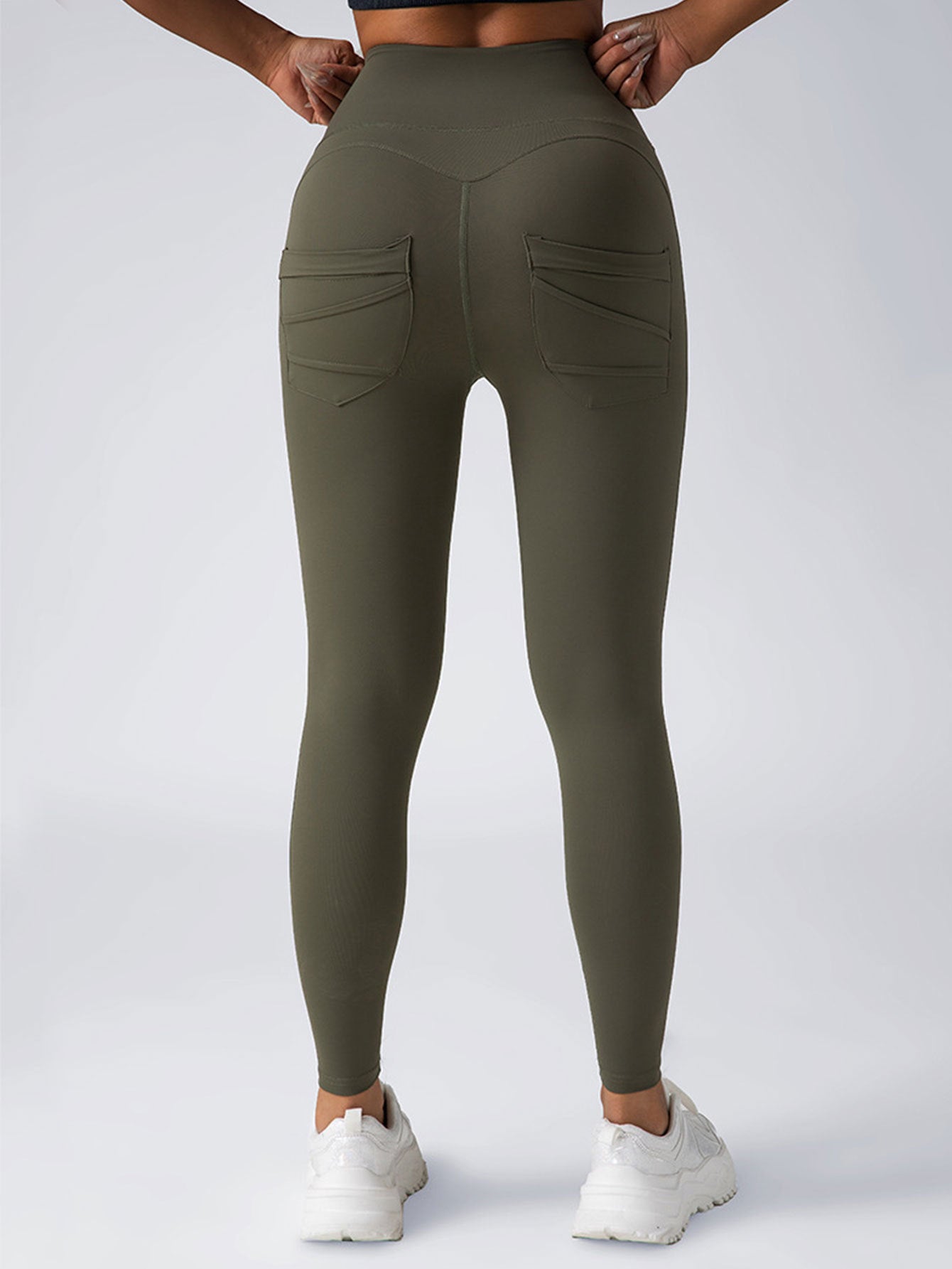 Comfortable 4 Pack Workout High Waisted Leggings For Women With Pockets (Sale 🚨)