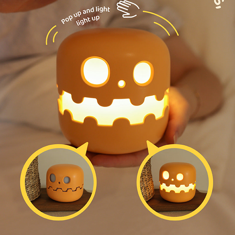 Super Cute Bedside Pumpkin Lamp
