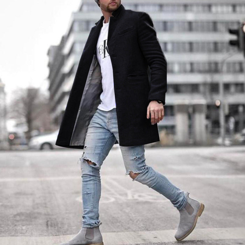 Fashionable Long Warm Coat