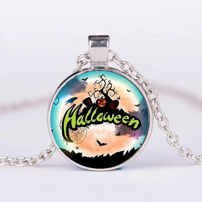 Beautiful Round Necklace For Halloween