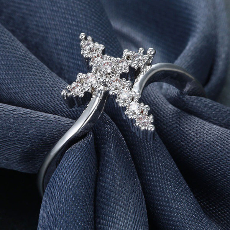 Beautiful Jesus Cross Ring 💍