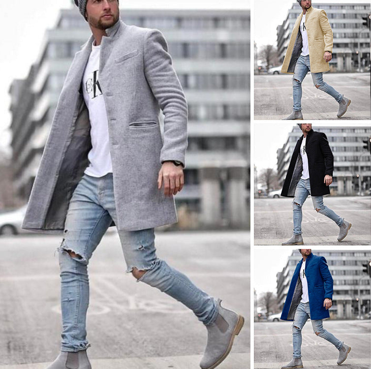 Fashionable Long Warm Coat
