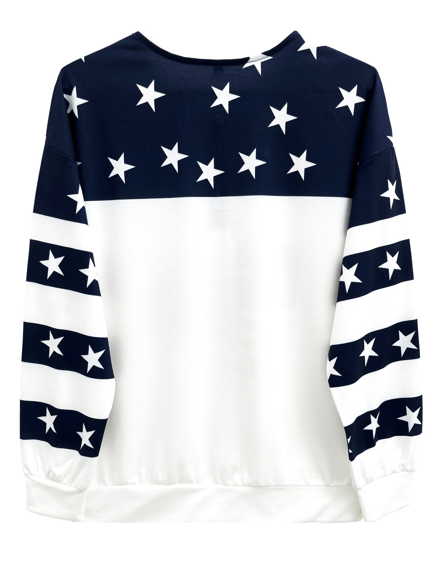 Women's Casual V-Neck Sweatshirt