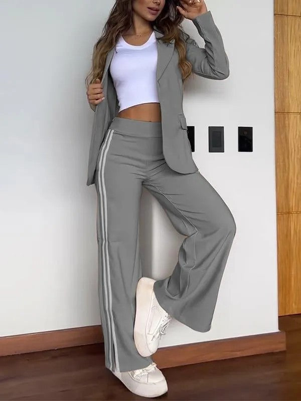 Fantastic Casual Polo Collar Suit