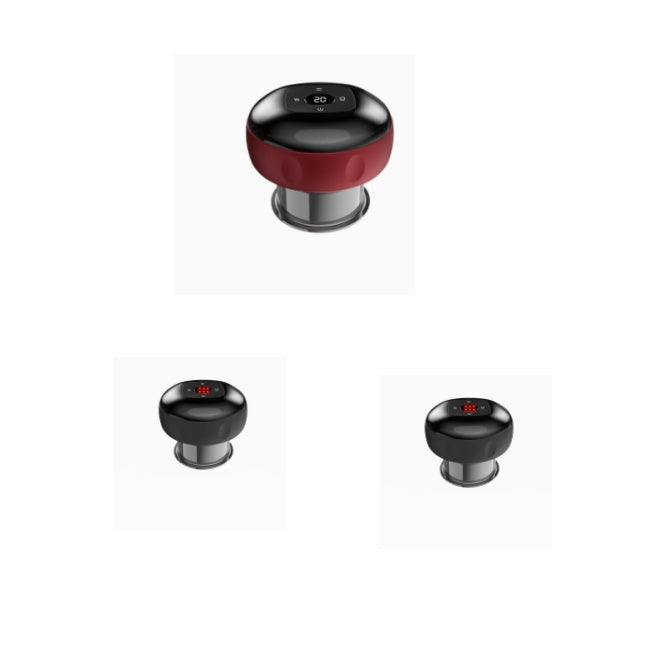 Electric Vacuum Cupping Massage Body. Cups For Anti-Cellulite Therapy And Body Massager
