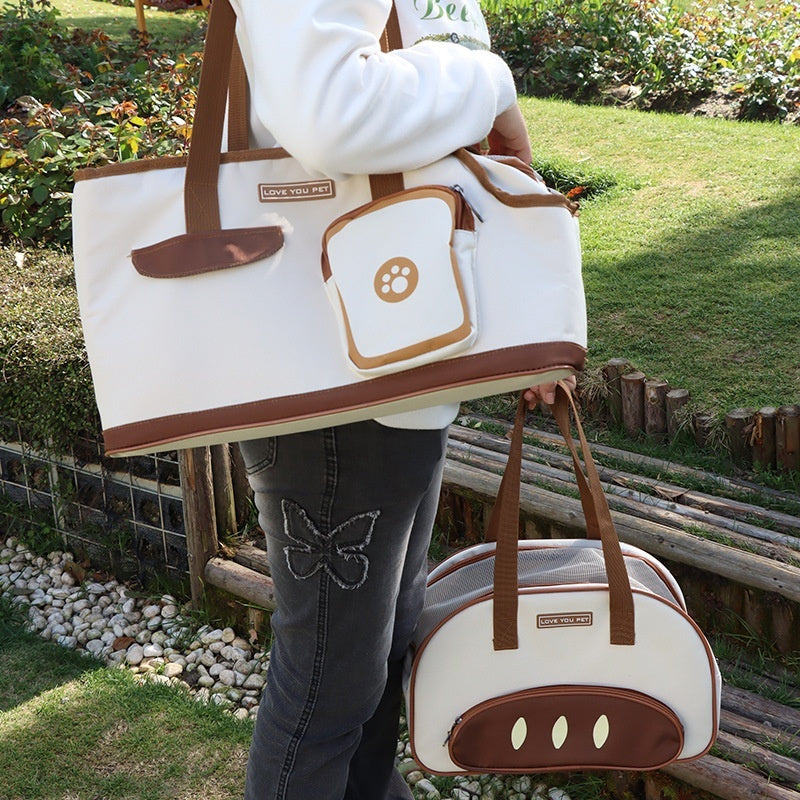 Safe Portable Dog or Cat Bag. Large Capacity, Breathable And Portable - A Trust Market