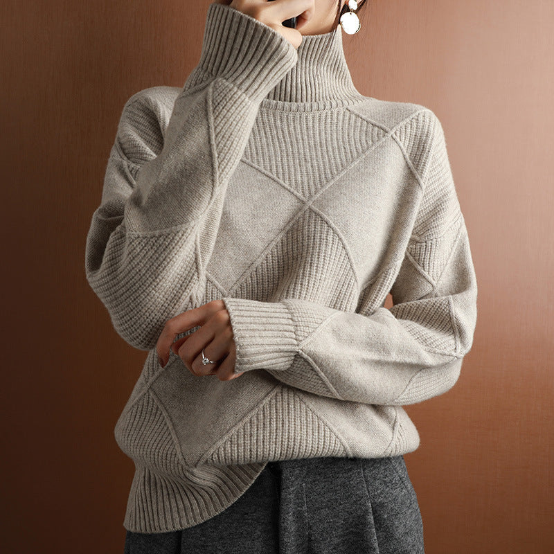 Wonderful Knitwear Autumn And Winter Long-sleeved Shirt