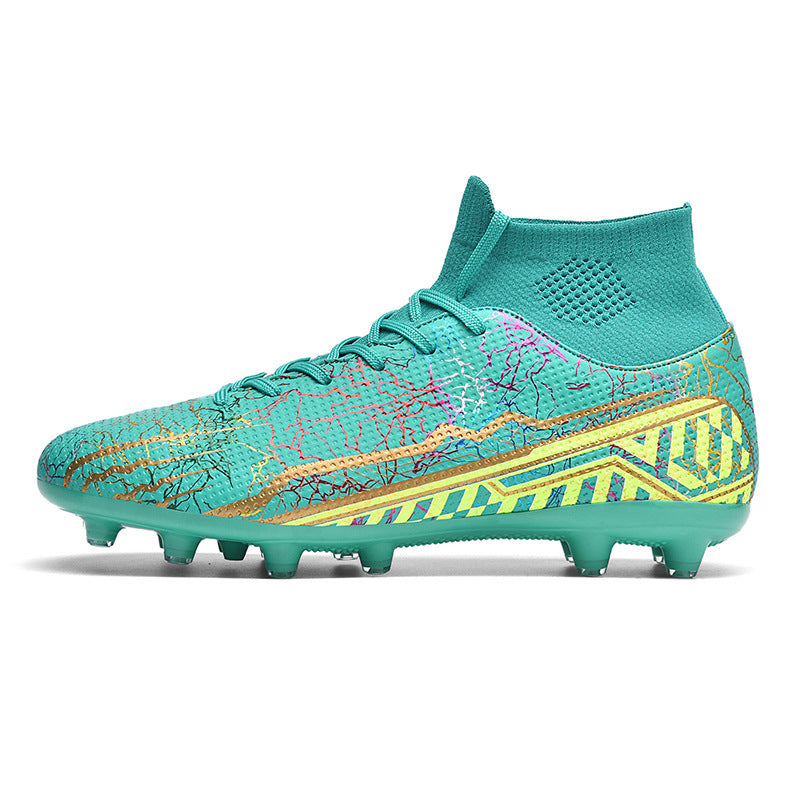 High-top Youth Short And Long Nail Soccer Shoes For Turf or Grass - A Trust Market