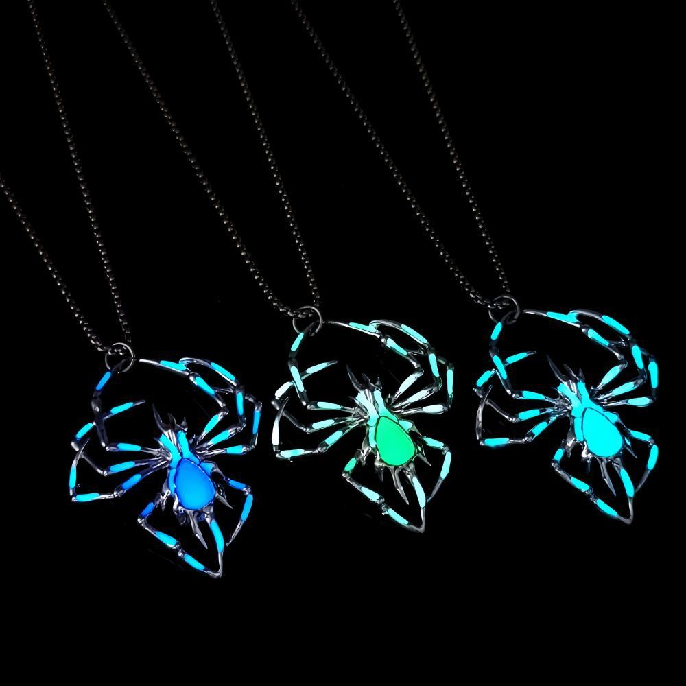 Creative Luminous Spider Necklace