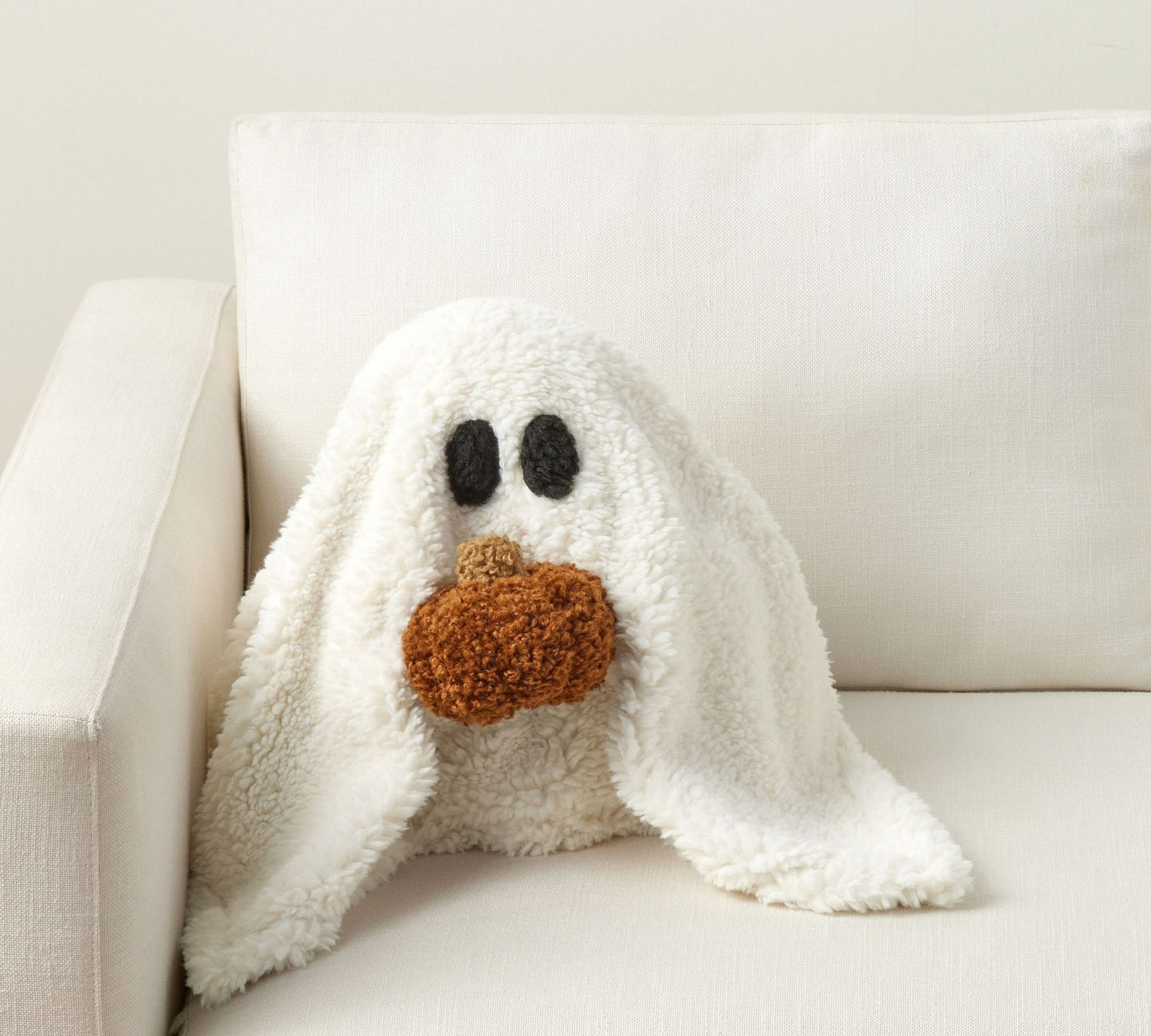 New Gus The Ghost With Pumpkin Pillow for Halloween Decoration - A Trust Market
