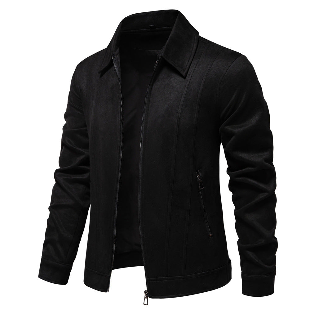 Fashion Suede Coat for Men