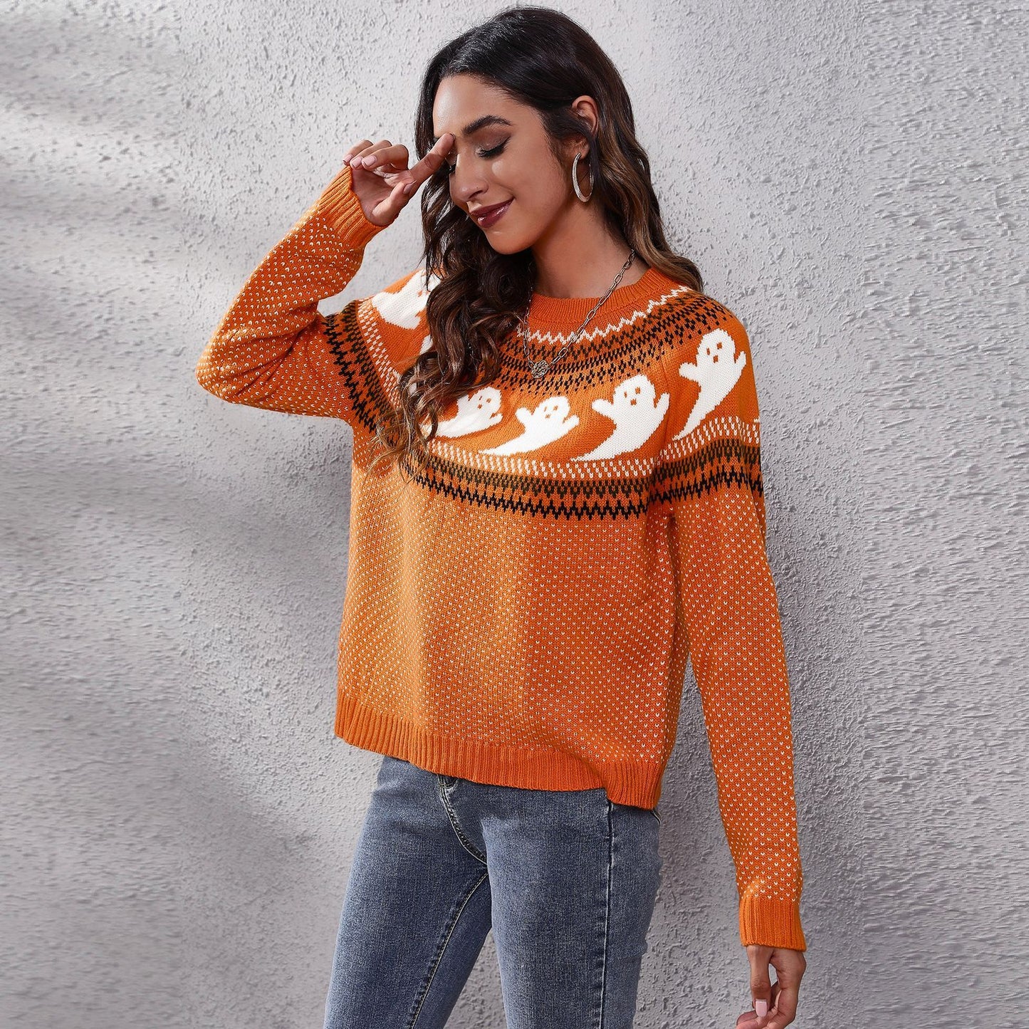 Beautiful Long-Sleeved Sweater
