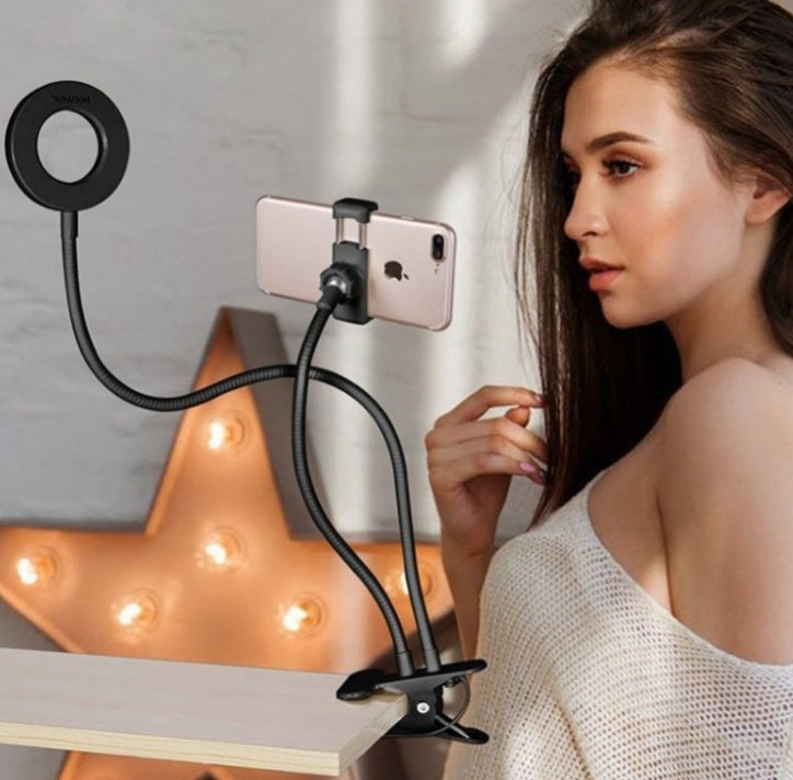 LED Selfie Ring Light for Lives. Adjustable Makeup Light - A Trust Market