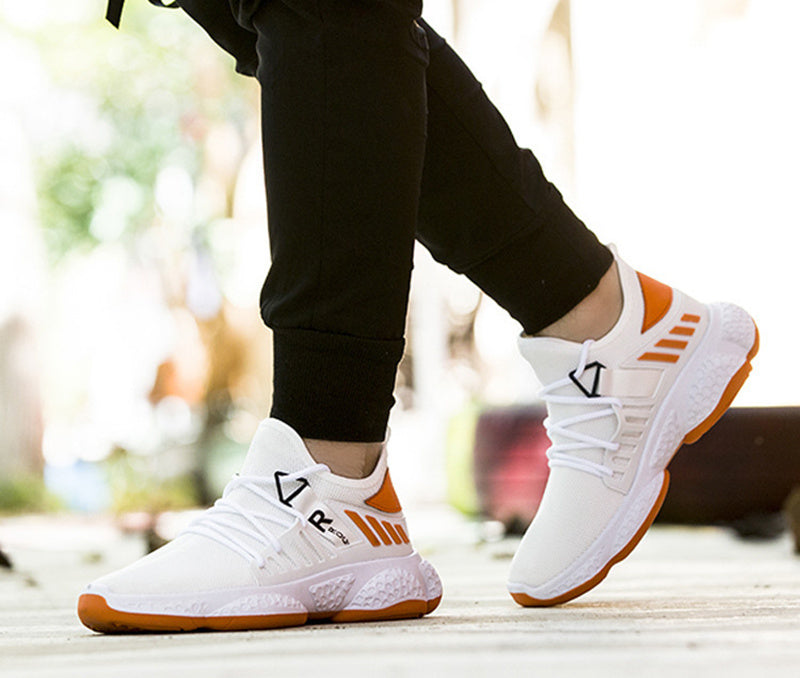 Men Sneakers Breathable Mesh Sports Shoes - A Trust Market