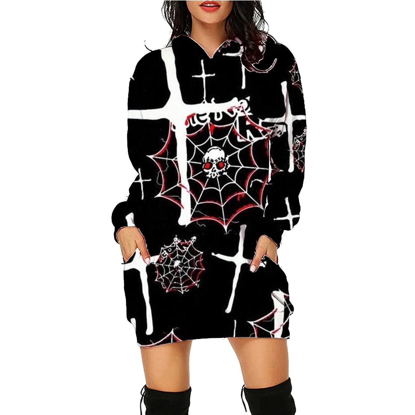 Beautiful Long Hoodie With Pockets Sweater - A Trust Market