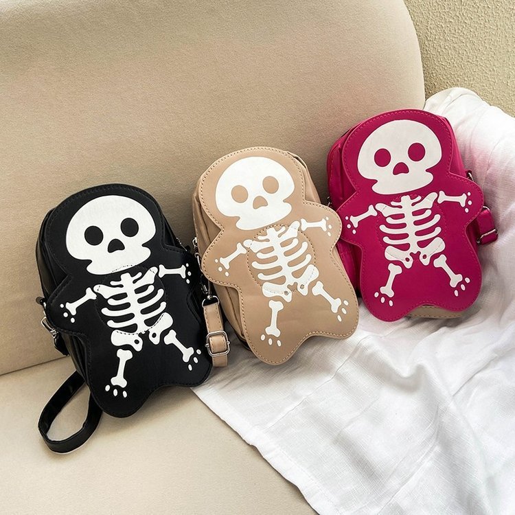 Cute Halloween Skull Cross Body Bag - A Trust Market