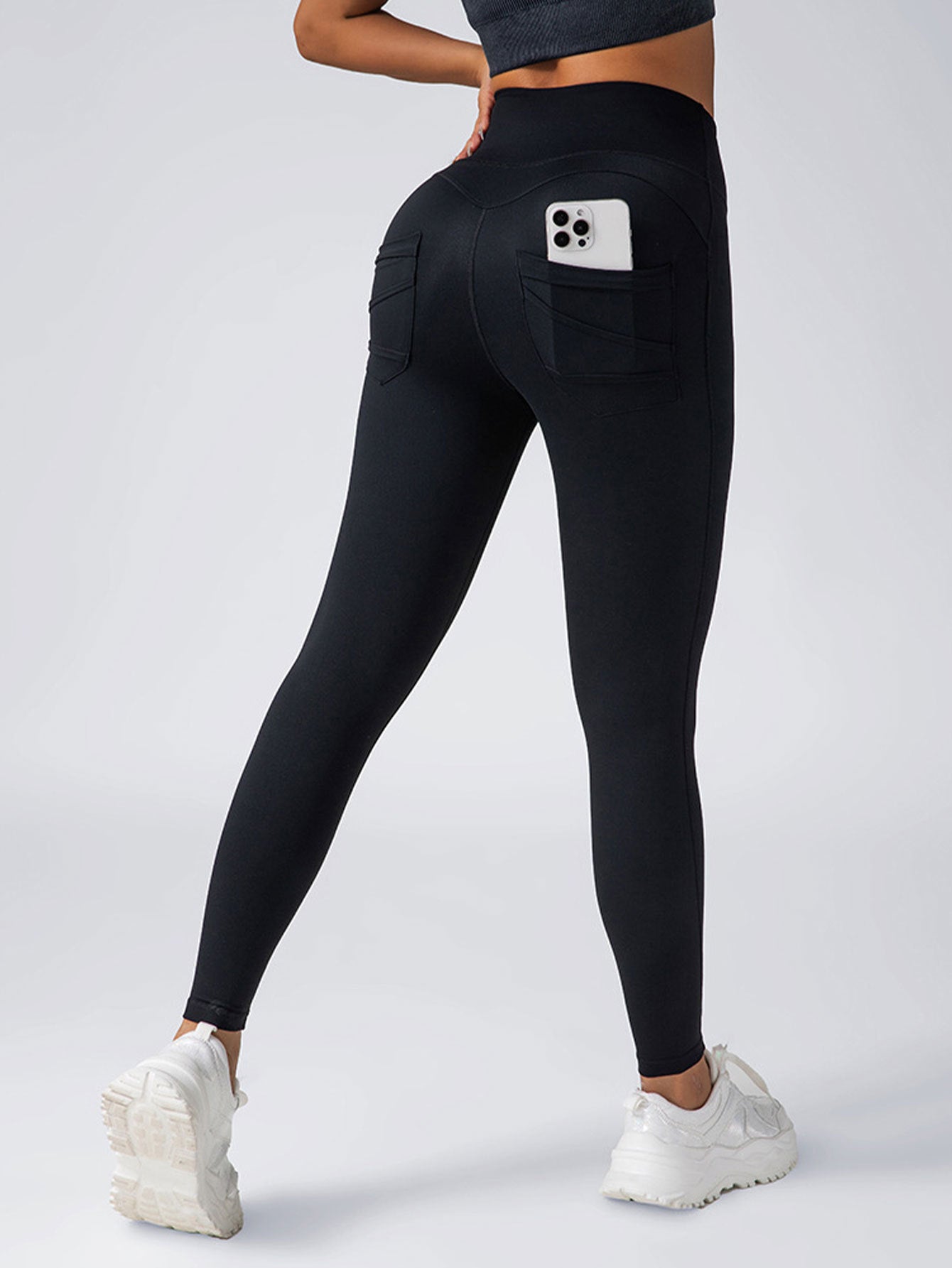 Comfortable 4 Pack Workout High Waisted Leggings For Women With Pockets (Sale 🚨)