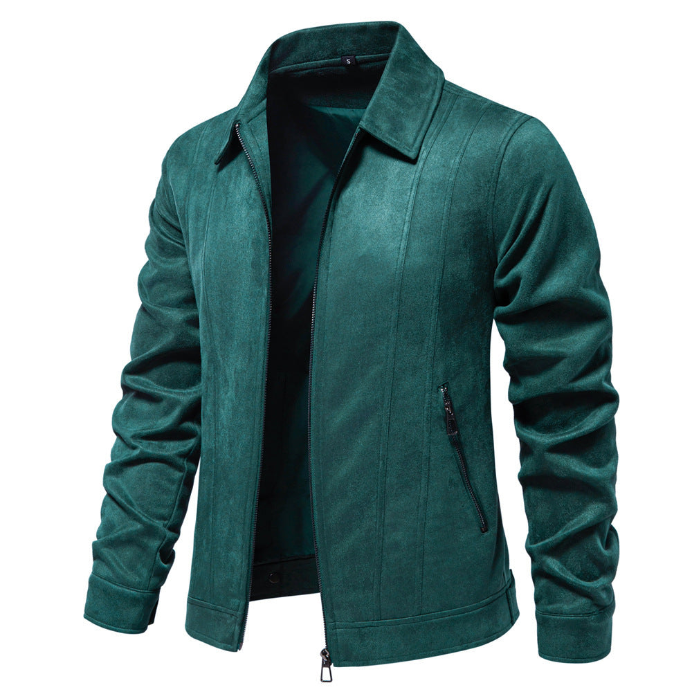 Fashion Suede Coat for Men
