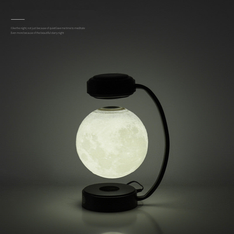 Magnetic Levitating 3D LED Moon Night Light