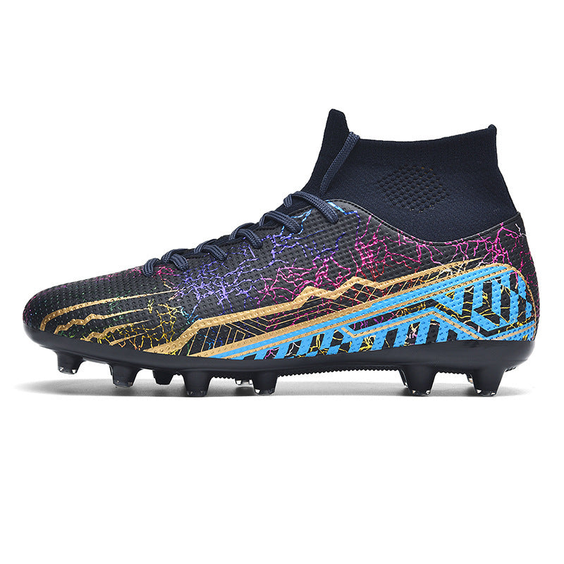 High-top Youth Short And Long Nail Soccer Shoes For Turf or Grass - A Trust Market