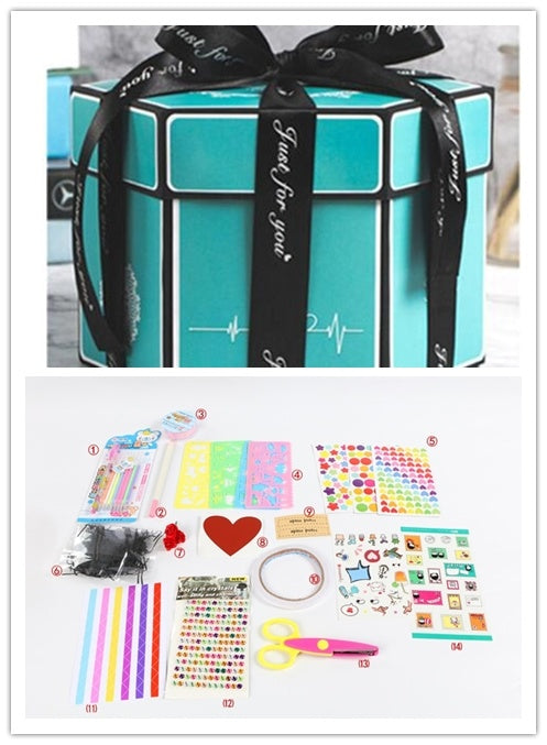 Surprise Explosion Box. Photo Album Gift Box for Valentine Day - A Trust Market