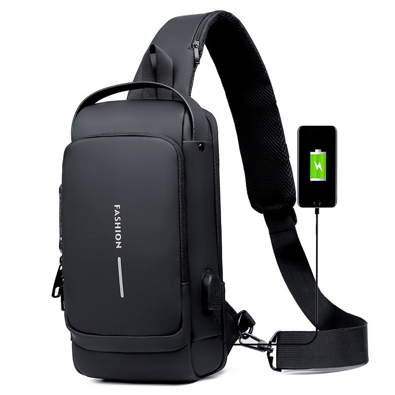 Great Anti-theft Chest Bag With Password 🎒🔑🏍️