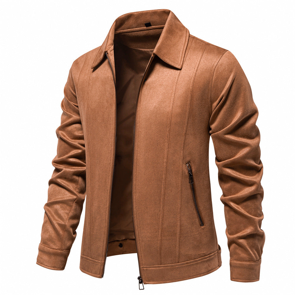 Fashion Suede Coat for Men