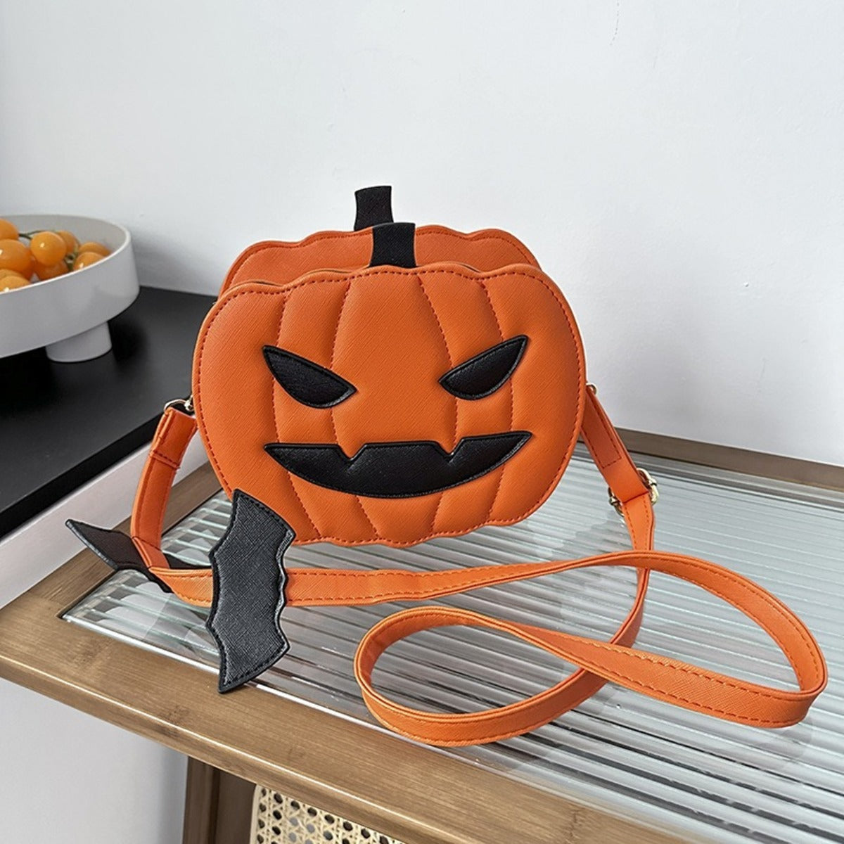 Wonderful Halloween Pumpkin Crossbody Purse For Women - A Trust Market