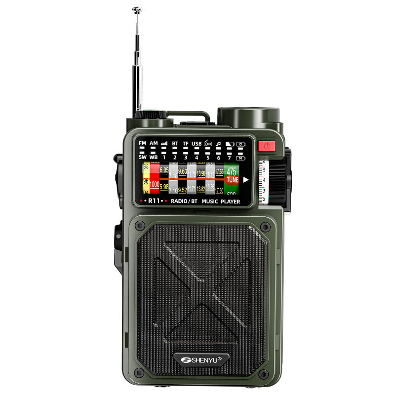 Indispensable Emergency Radio With Crank To Power Generation and Solar Charging 📻