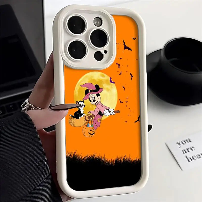 Mickey & Minnie Liquid Silicone Phone Case For Apple iPhone 11 12 13 14 15 - A Trust Market