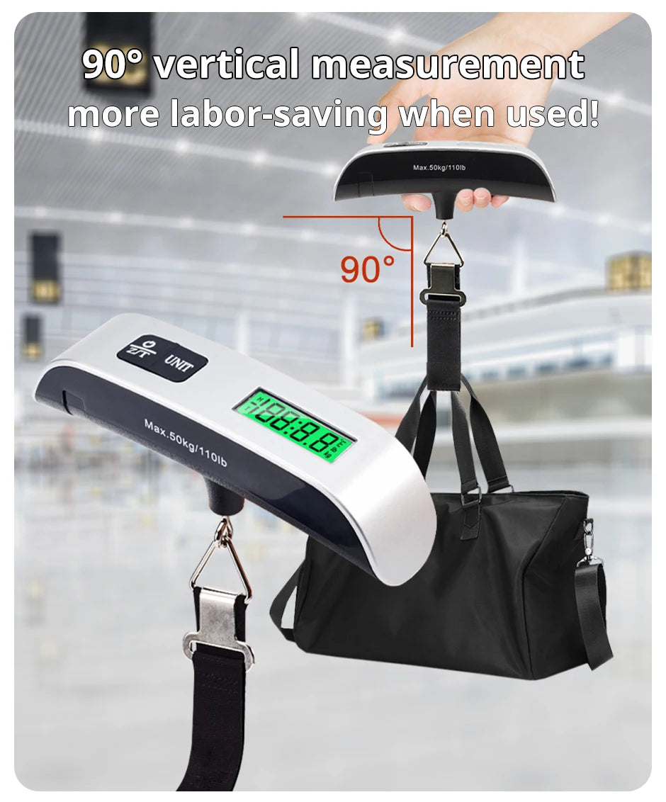 Portable Digital Baggage Weight Balance