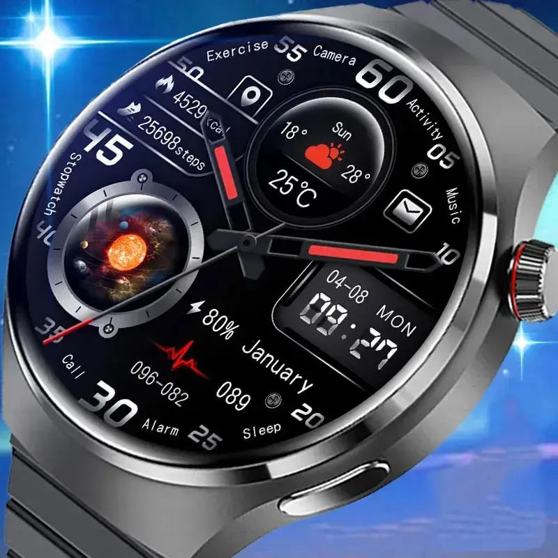 Great Smartwatch 4 Pro With Bluetooth Phone Call and GPS