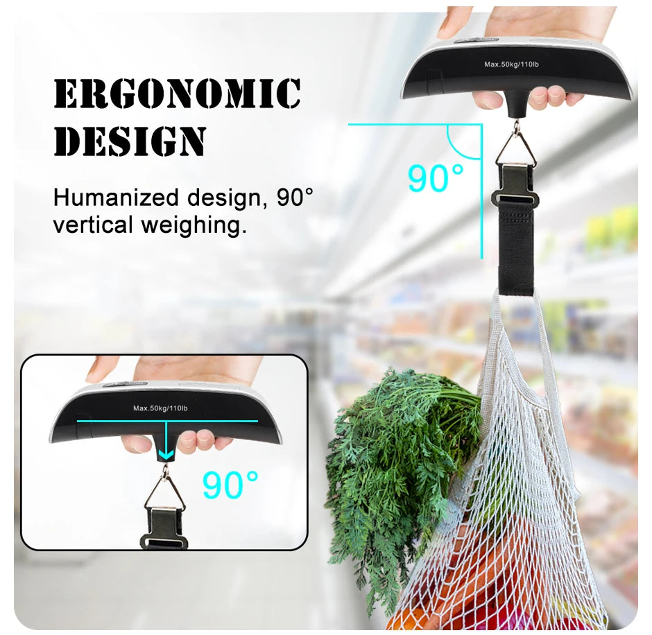 Portable Digital Baggage Weight Balance