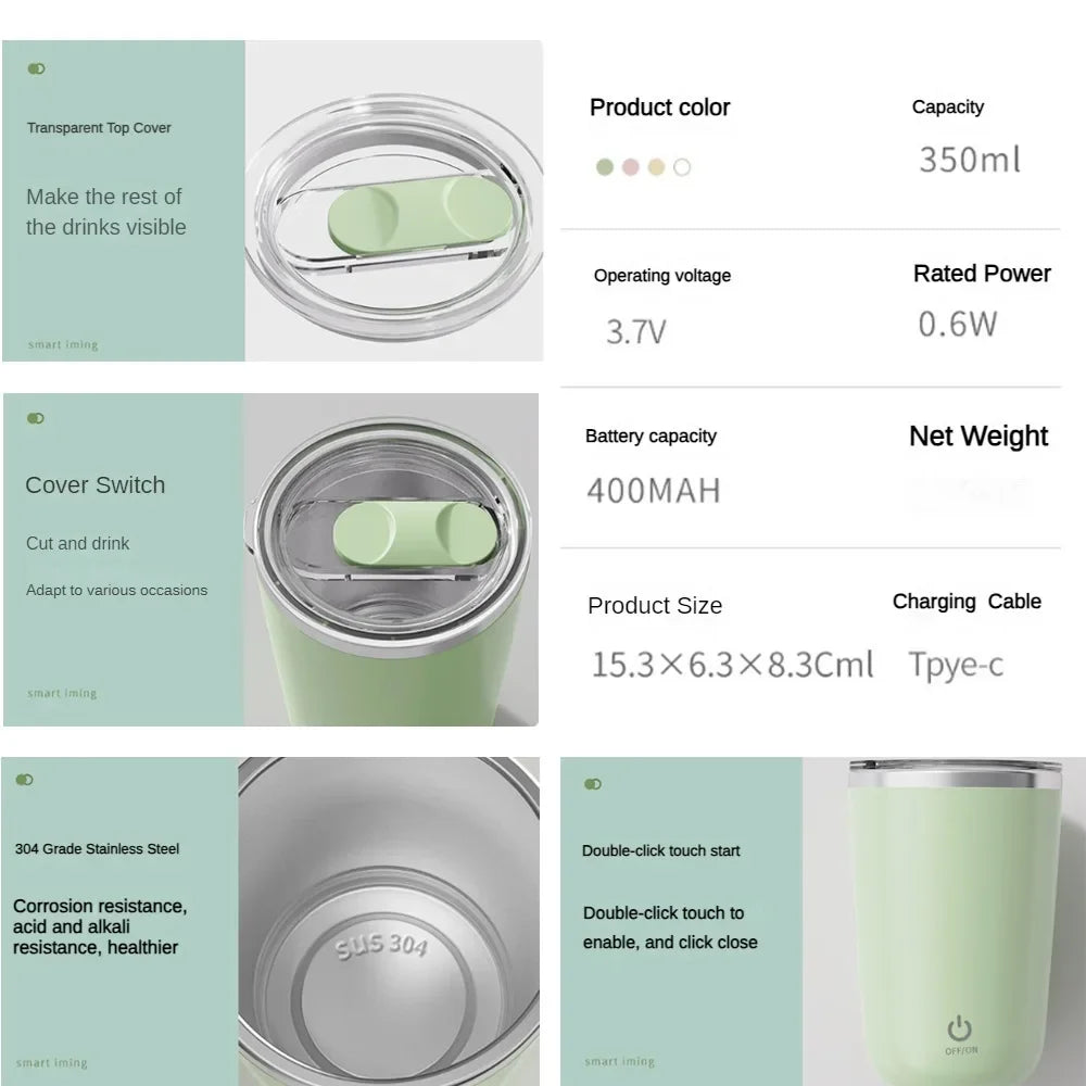 Fantastic Automatic Self Stirring Magnetic Mug - A Trust Market