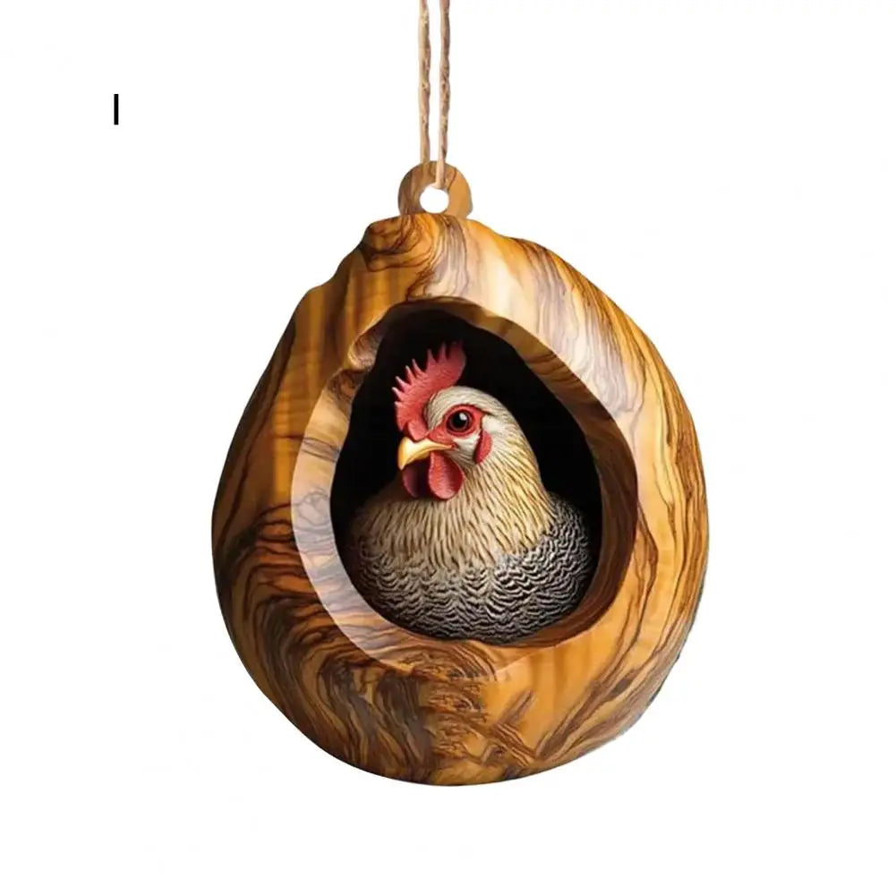 Christmas Ornaments In Acrylic Cartoon For Christmas And Home Decoration