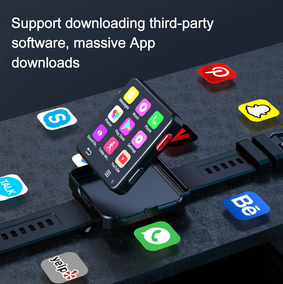 Innovative Big Screen Smartwatch With Bluetooth And SIM