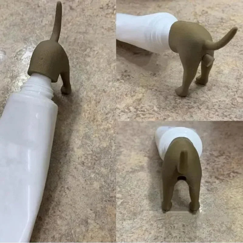 Funny And Creative Pooping Dog Butt Toothpaste