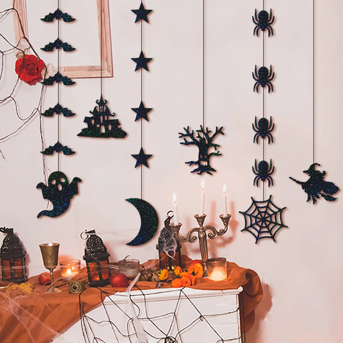 Halloween Decoration Hanging Banner (6 pcs) - A Trust Market