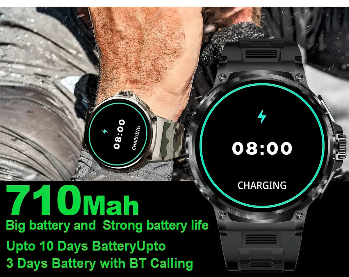New 1.85-inch Ultra HD Smart Watch With GPS Track And Bluetooth Call