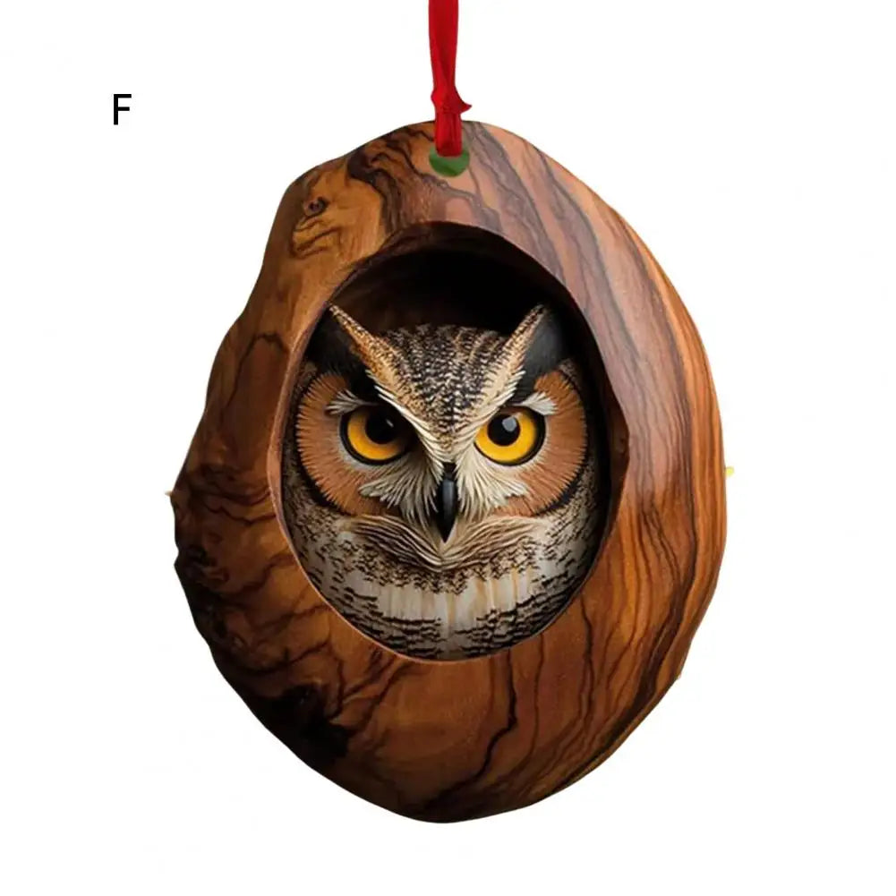 Christmas Ornaments In Acrylic Cartoon For Christmas And Home Decoration