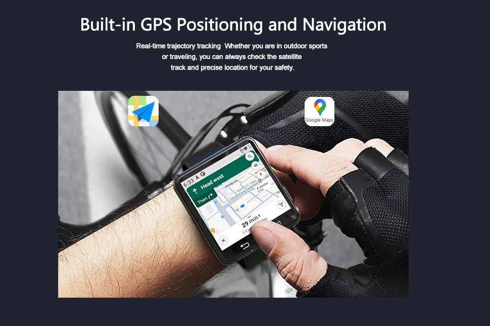 Innovative Big Screen Smartwatch With Bluetooth And SIM