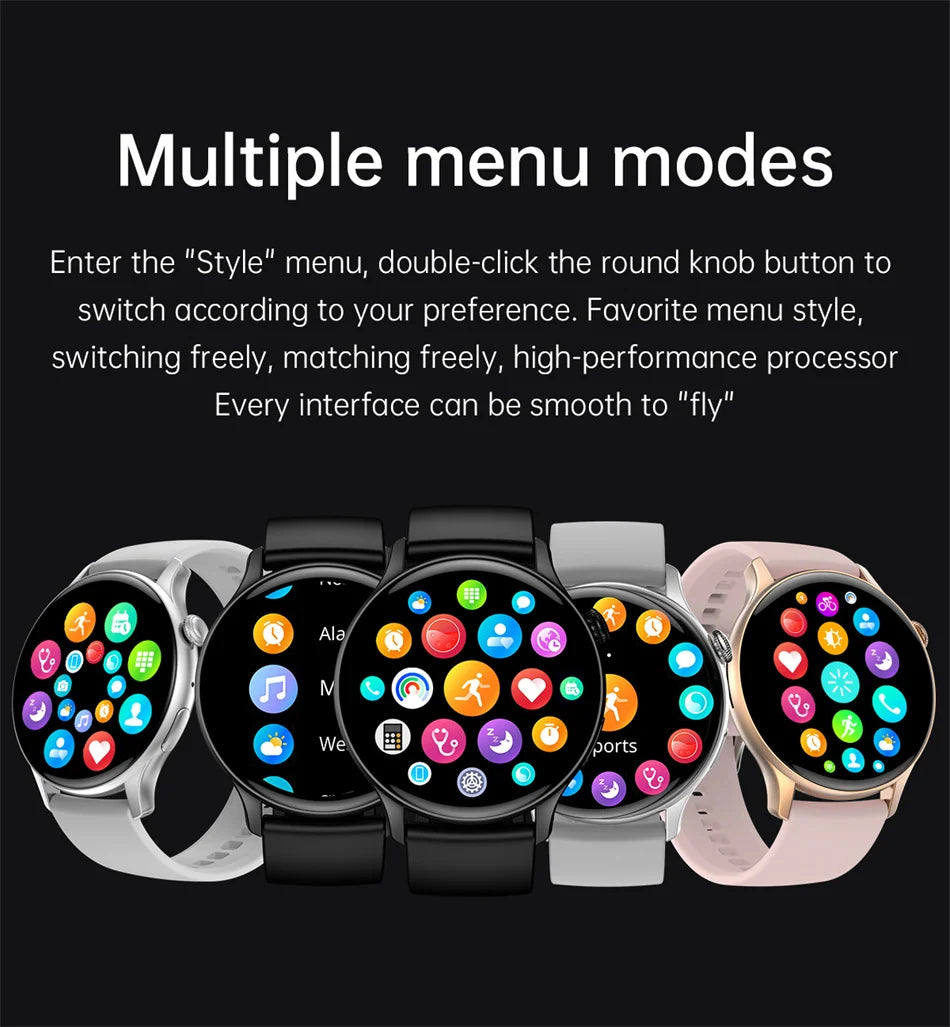 Fantastic True AMOLED Smartwatch With Health Tracker And Voice Calling