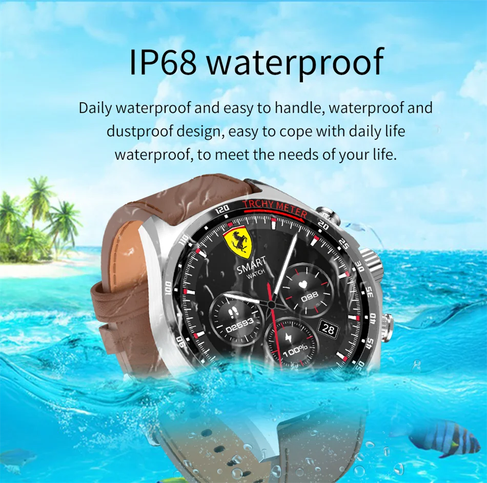 Brand New HD Smartwatch With Bluetooth Call and Health Monitoring