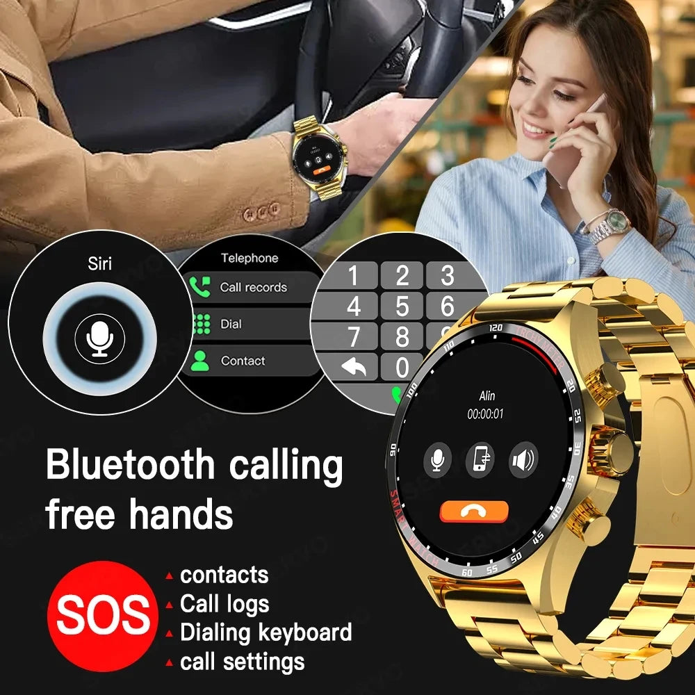 Brand New HD Smartwatch With Bluetooth Call and Health Monitoring