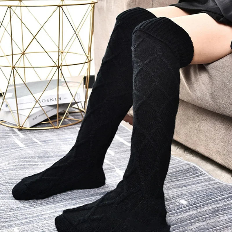 Tight And Over Knee Socks For Autumn And Winter Warm