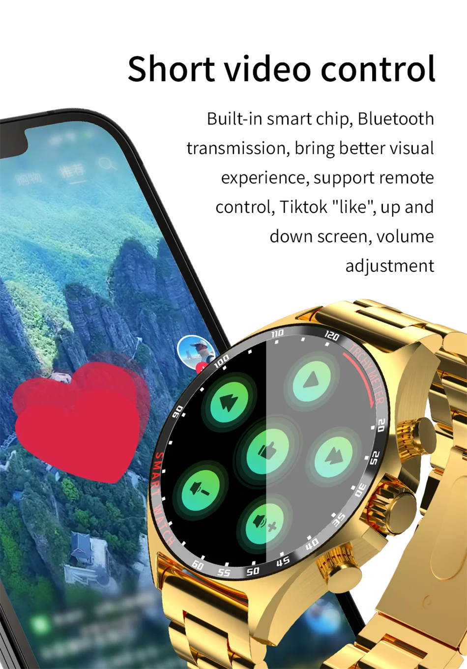 Brand New HD Smartwatch With Bluetooth Call and Health Monitoring