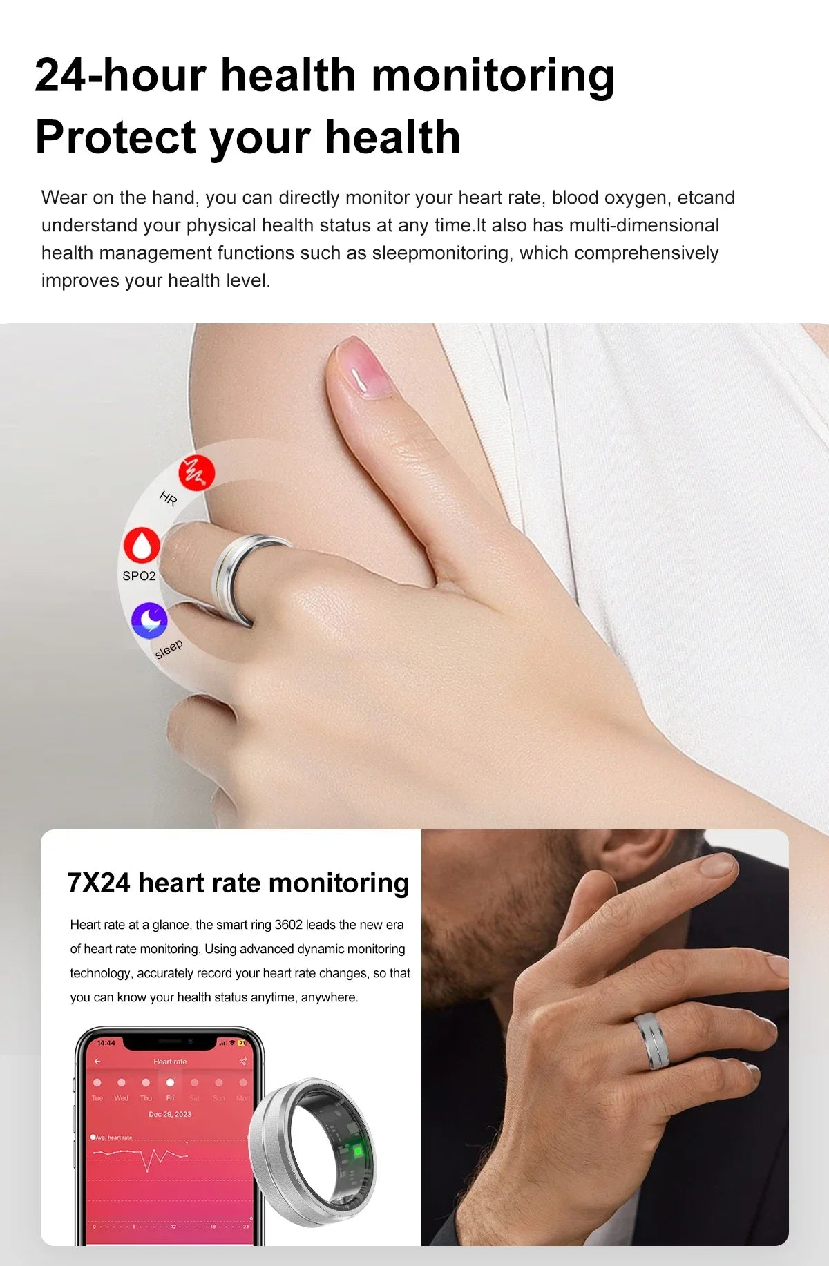 Fantastic Smart Ring For Health Tracker