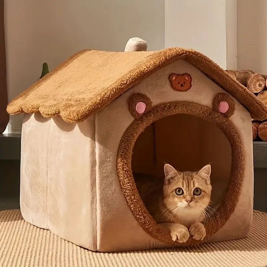 Foldable And Washable Pet House. Comfort For Your Furry Frind 🐶😺